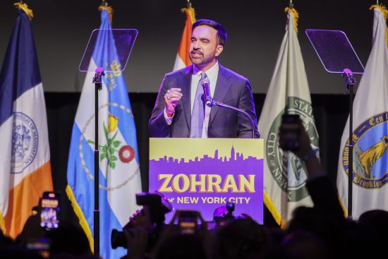 Zohran Mamdani celebra su victoria histórica en Nueva York