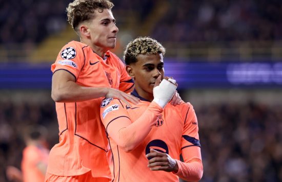 Barcelona, Brujas, Empate