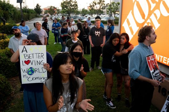 Boicot en Home Depot durante Black Friday
