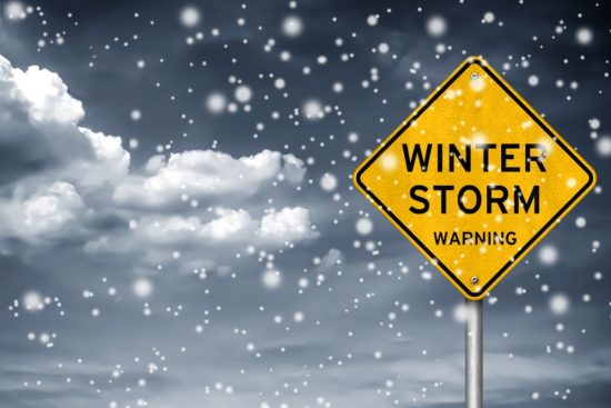 Tormenta invernal amenaza viajes