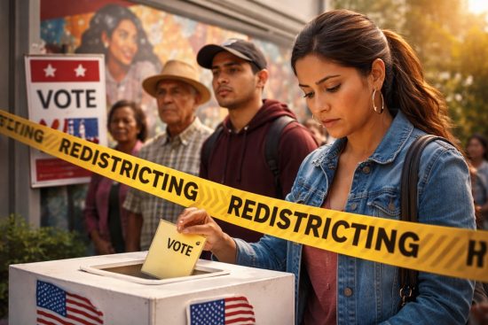 ¿Qué es la redistribución de distritos?