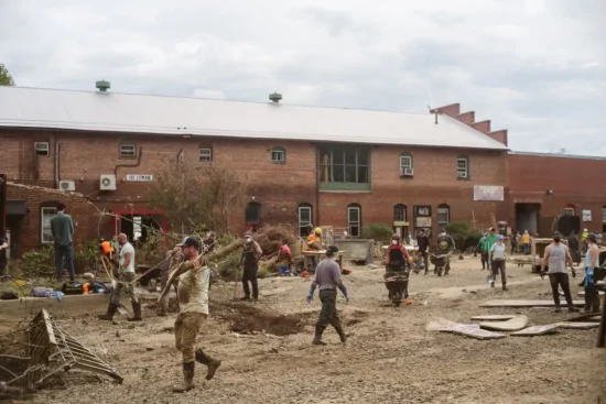 ayuda por huracán en Georgia