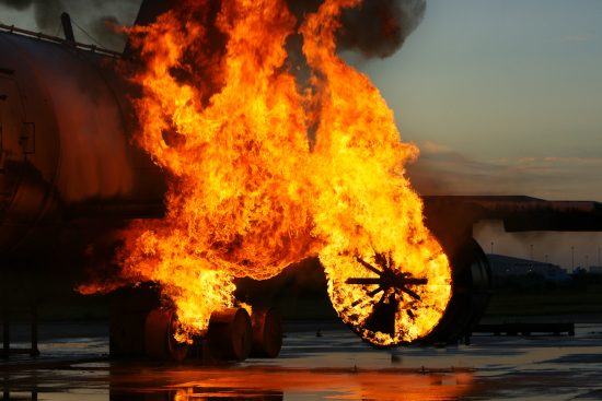 Avión, Jet, Accidente