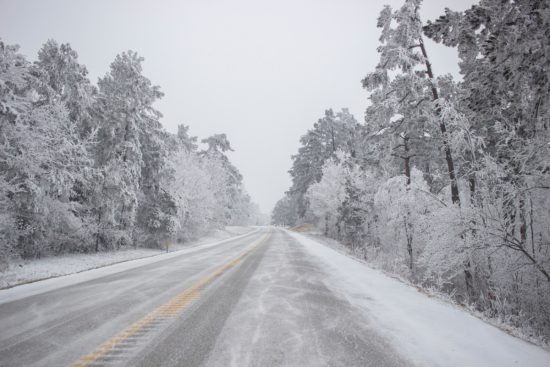 Tormenta invernal en Virginia