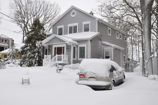Tormentas invernales en Navidad