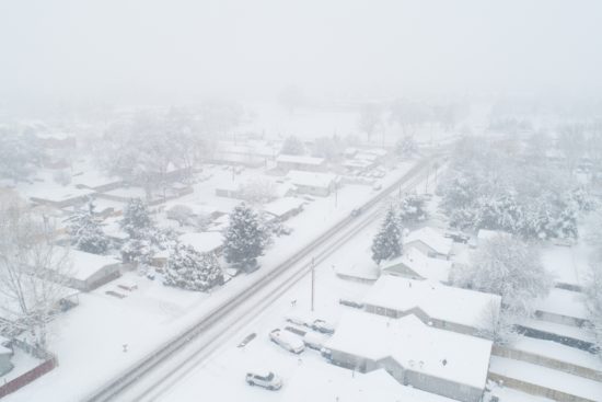 Tormenta invernal deja apagones