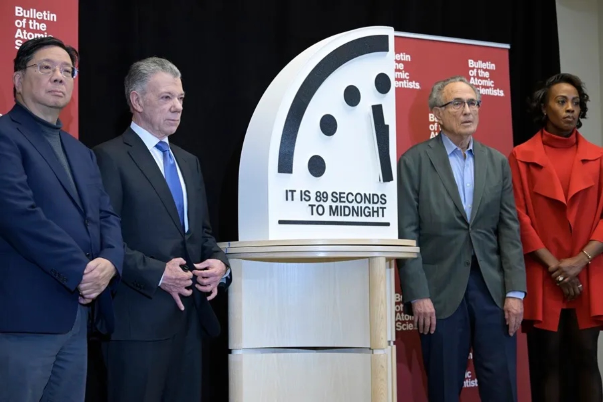 Reloj, Amenaza nuclear y climática, Científicos alertan colapso MundoNOW, Doomsday Clock reaches 85 seconds to midnight