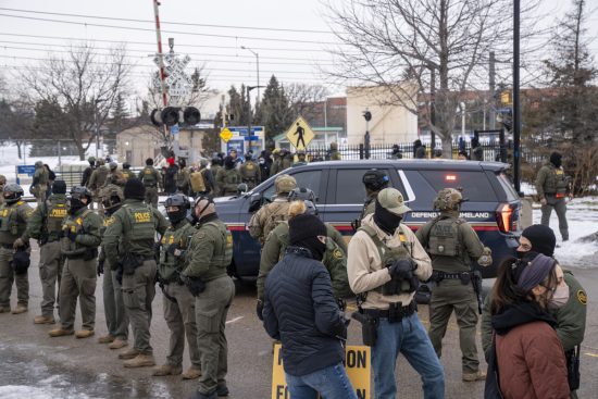 Protesta contra ICE en California
