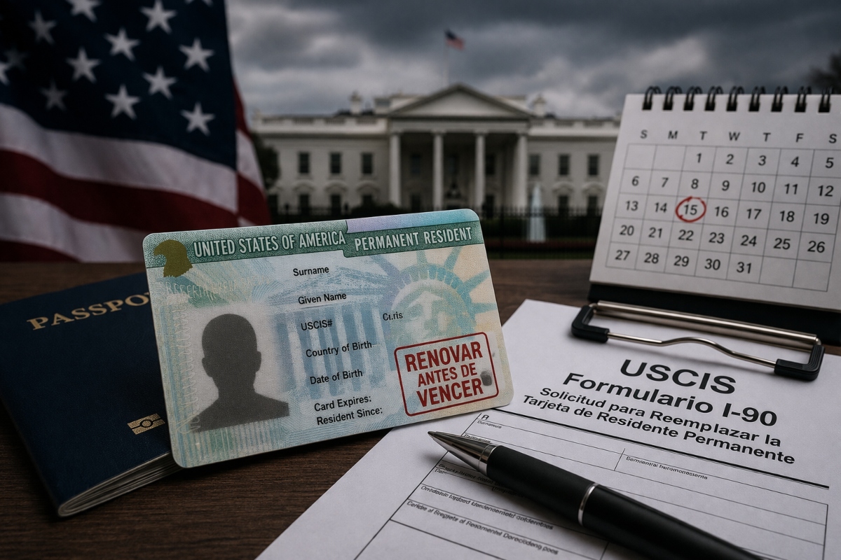 Green Card en alerta: el problema legal que pocos toman en serio, Green Card renewal requirements USA