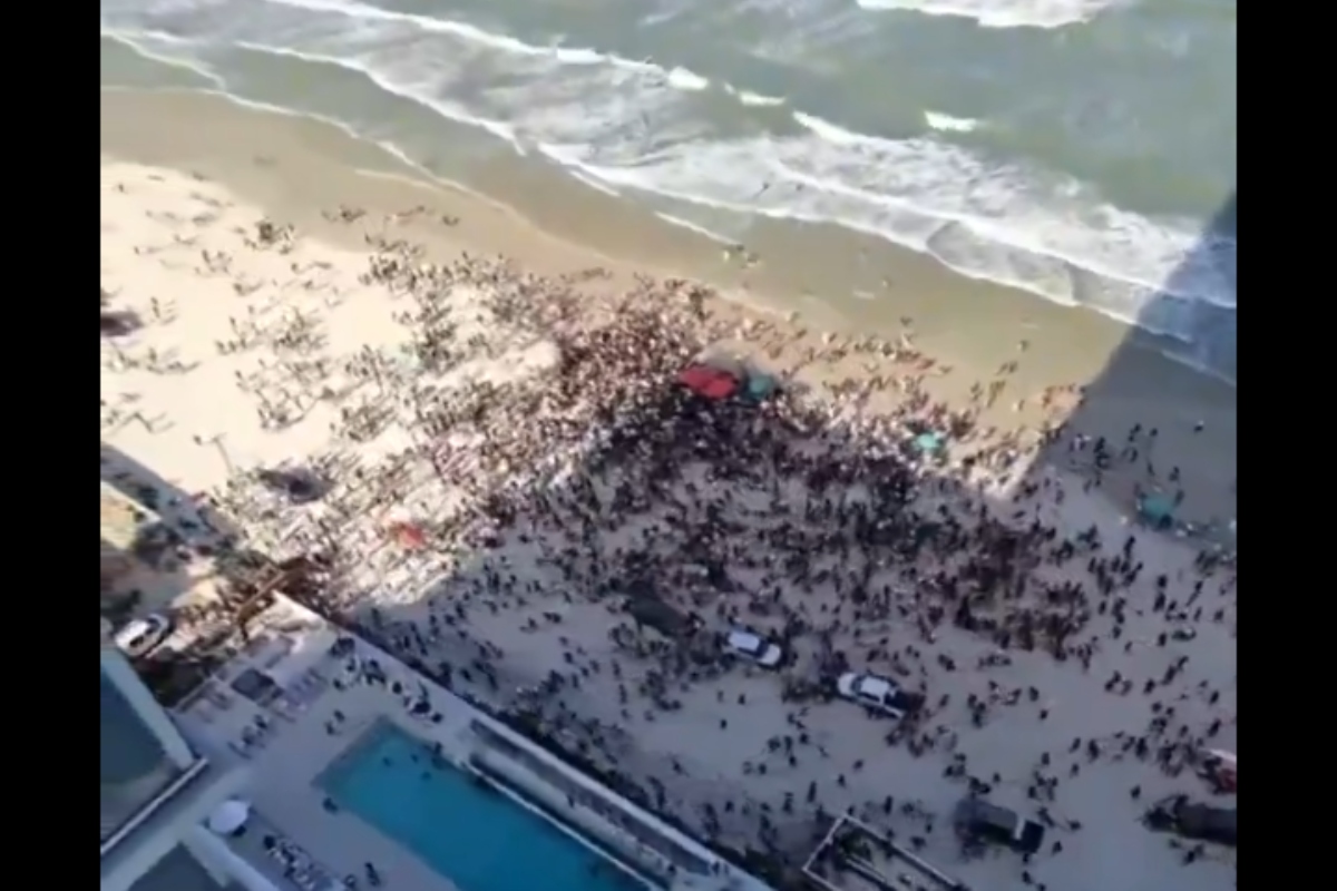 Estampida, Florida, falso tiroteo, MundoNOW, Daytona Beach false shooting panic