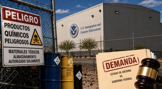 Centro migratorio de Arizona enfrenta demanda estatal