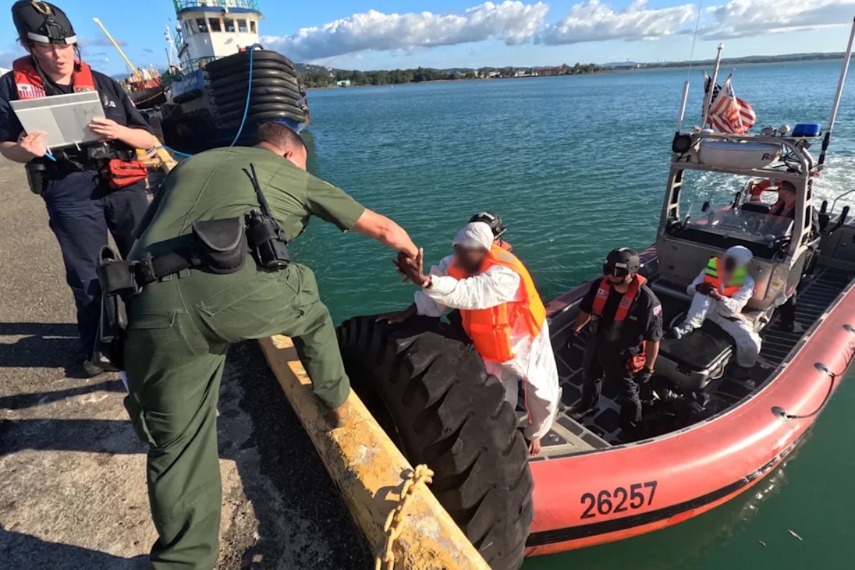 Intercepción de migrantes Puerto Rico en el Canal de la Mona, Puerto Rico migrant interception