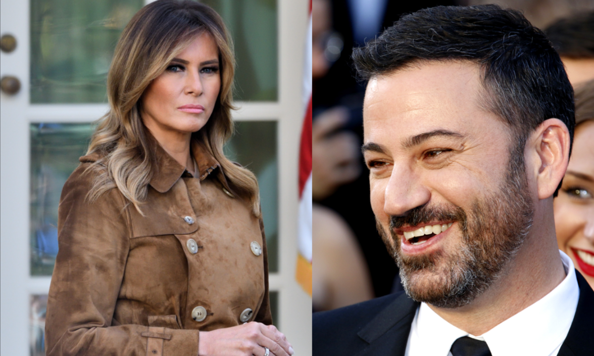 FOTOS: Shutterstock, Melania Trump Jimmy Kimmel controversy