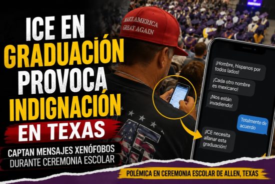 ICE en graduación desata polémica