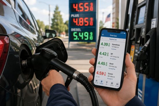 ahorrar en gasolina durante el Día de los Caídos