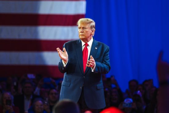 Trump, evento, feria MundoNOW