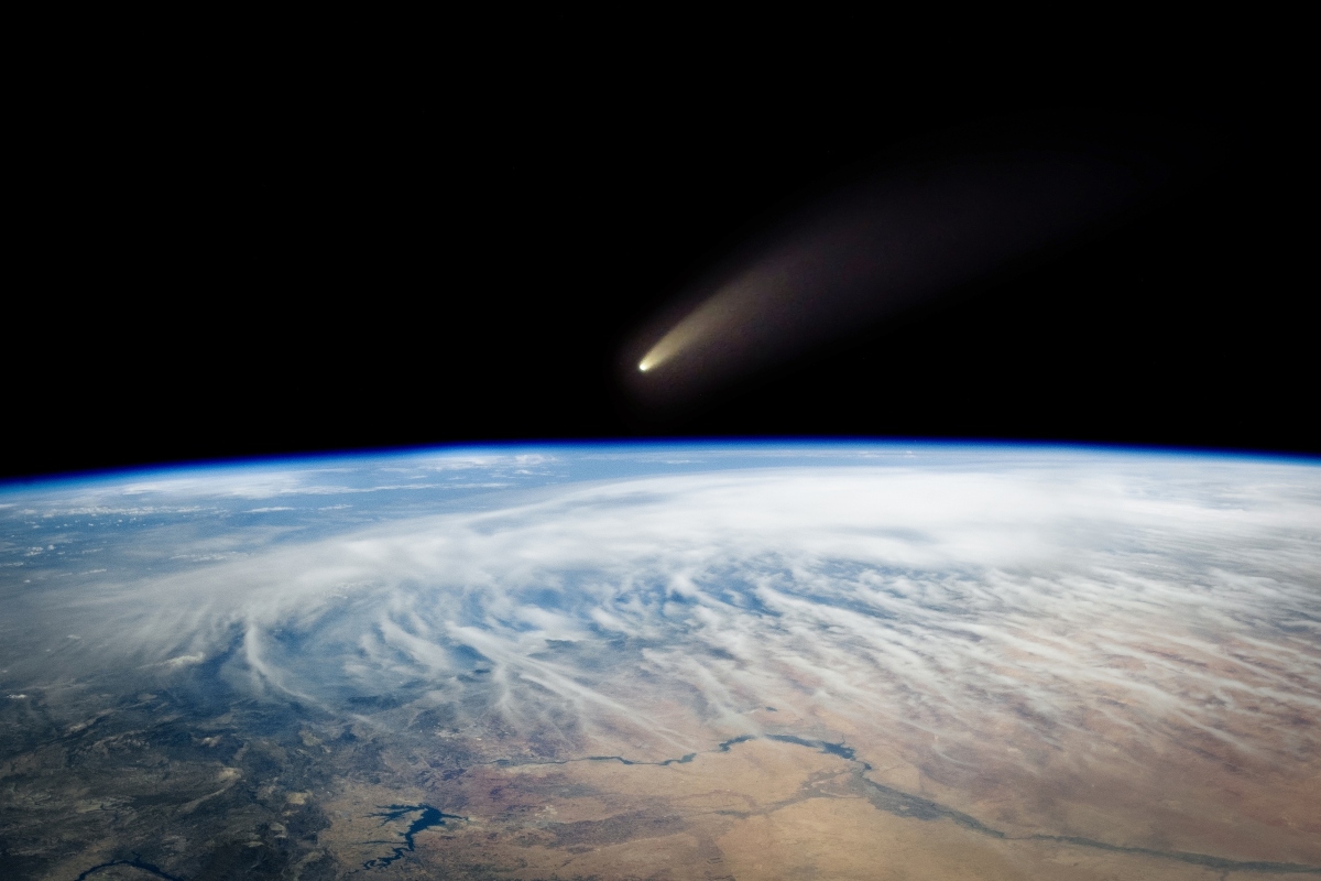 Meteor Explosion Over the United States