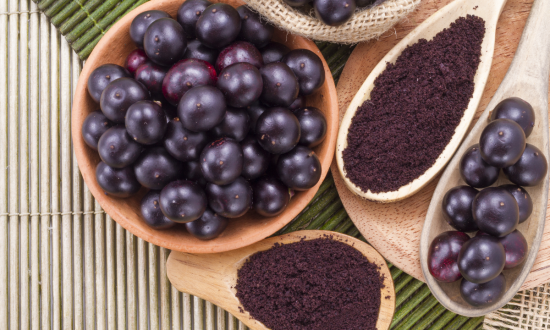 fruta, arandanos, acai, salud, fruta