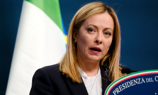 meloni, trump, italia, cancela, viaje
