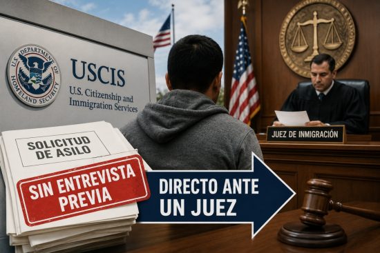 Trump acelera casos de proceso de asilo ante jueces